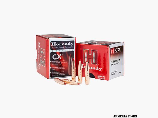 HORNADY – BULLETS – 30 Cal .308 165 gr CX™ (50 PCS)