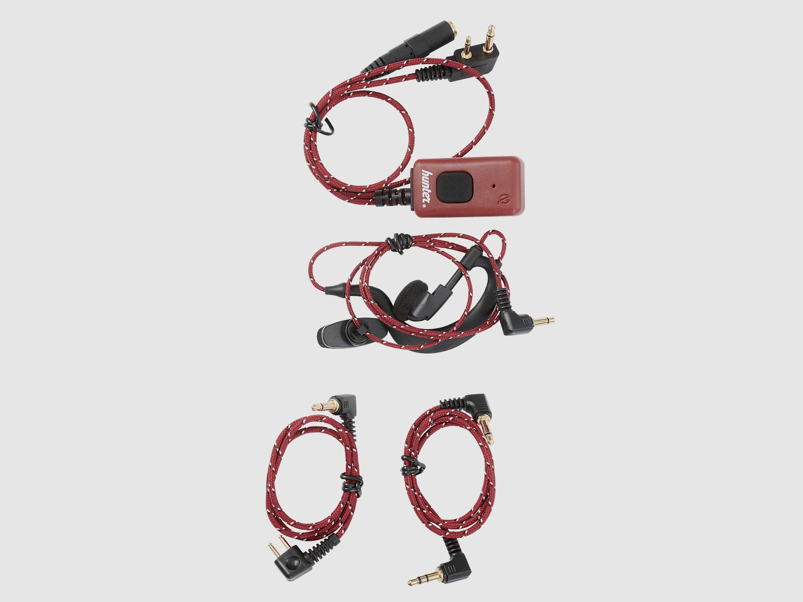 Hunter Miniheadset OS Multi (Police + Peltor J22 + Sordin 3.5 mm)