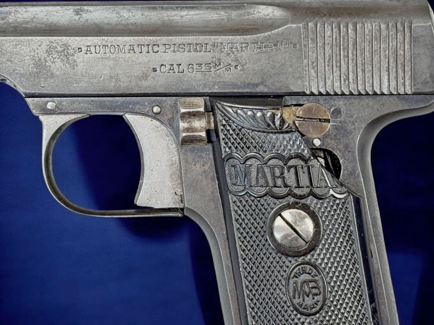 Sammlerpistole Bascaran Mod. Martian Kal. 6,35 Browning