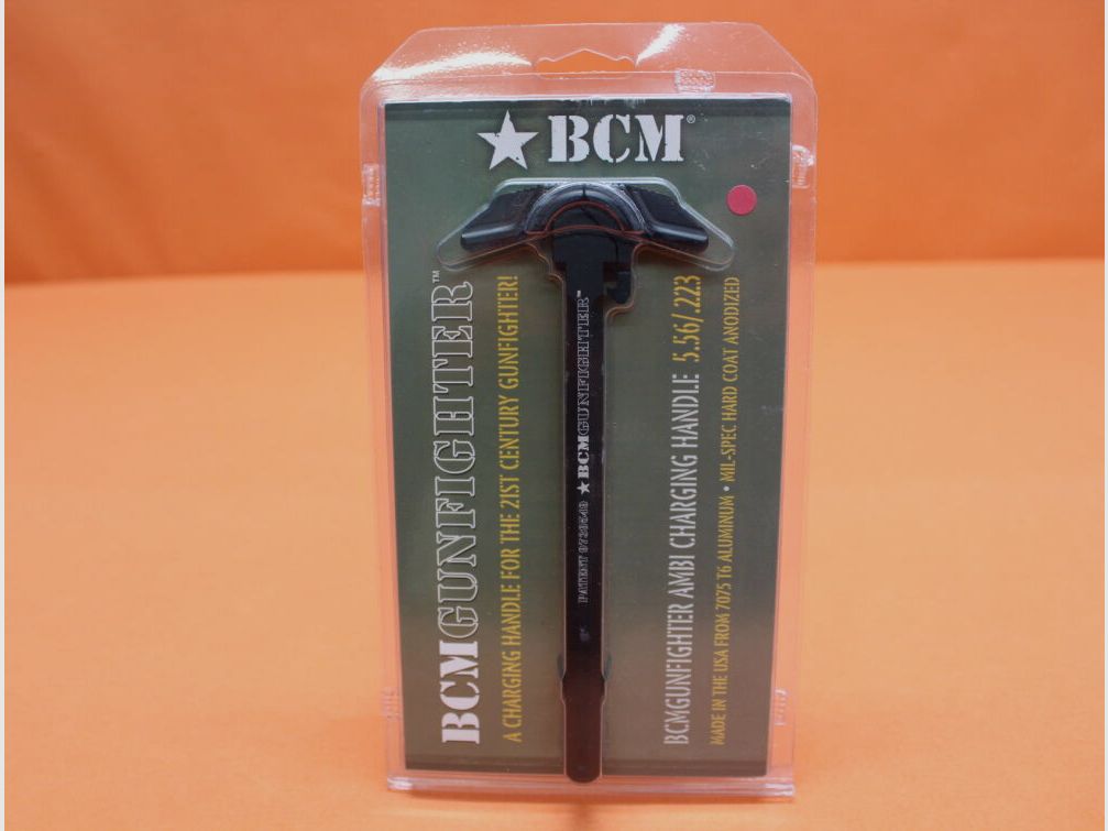 BCM - BravoCompanyMFG AR-15: Conjunto de mango de carga BCM Gunfighter ambidiestro (BCM-GFH-MOD3X3-556) Spannschieber