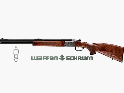 Blaser BB97 Luxus SHK:4 Grabado: ciervo a la izquierda & jabalí a la derecha