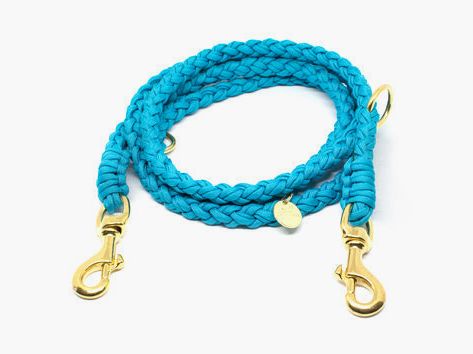 Correa para perro Stilhütte Paracord Uni 'Turquesa'