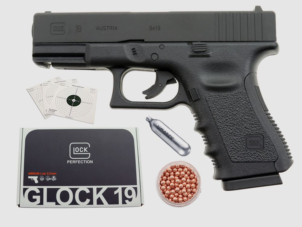 Umarex Glock 19 Luftpistole Kal. 4,5 mm BB