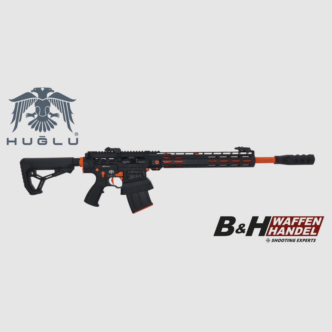 Huglu XR-8 Pro negro / naranja