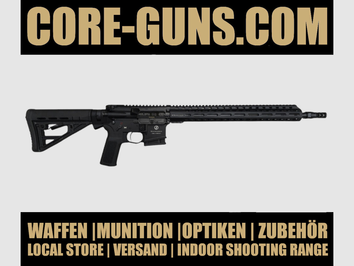 Schmeisser Dynamic en negro M5FL Dynamic 223Rem rifle semiautomático Dynamic - disponible de inmediato, PVP: 3238€