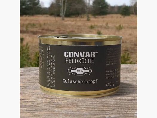 CONVAR Feldküche Gulascheintopf (400 g)