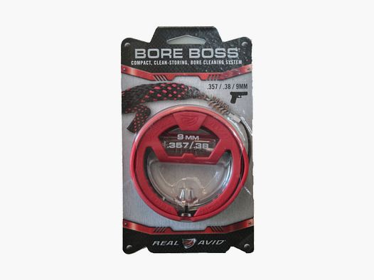 Real Avid Bore Boss - Corde de nettoyage de canon - Boresnake 9mm / .357 / .38