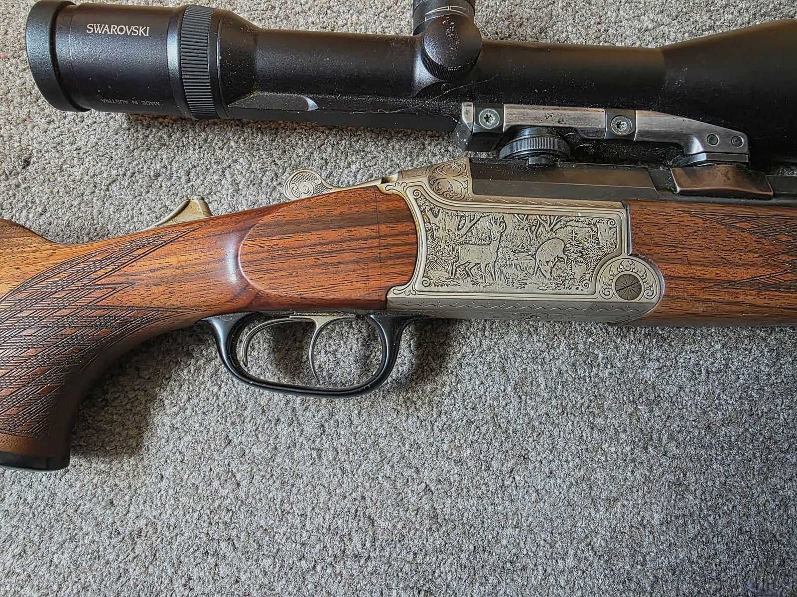 Blaser Bergstutzen 95 Luxus calibro 7x65R e 222 Rem.