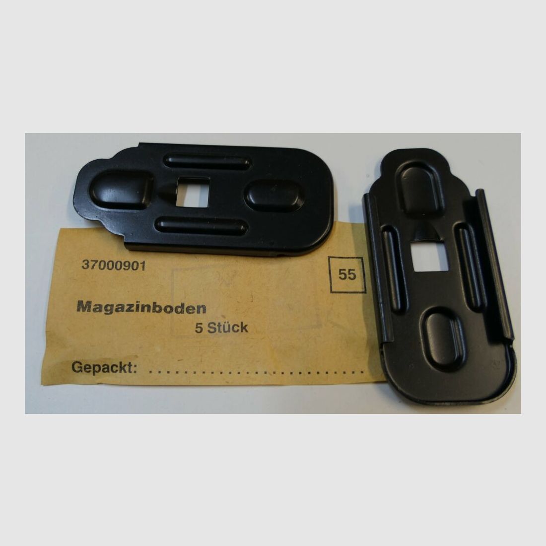 DDR VEB appareils et construction d'outils Wiesa original DDR NVA AK 47 fond de chargeur [ 55 ] inutilisé, neuf pour AK47, 7,62x39