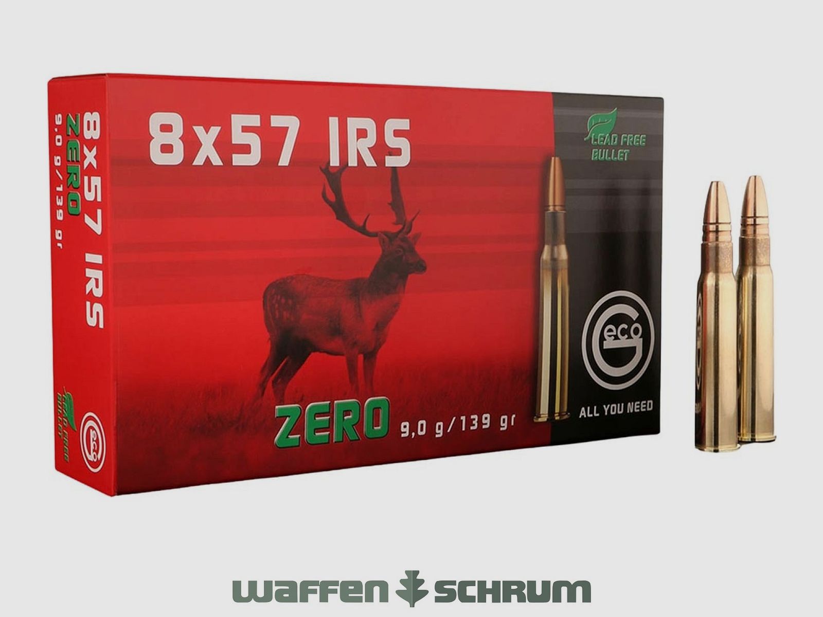 Geco Zero 9,0g - 139gr 8x57JRS