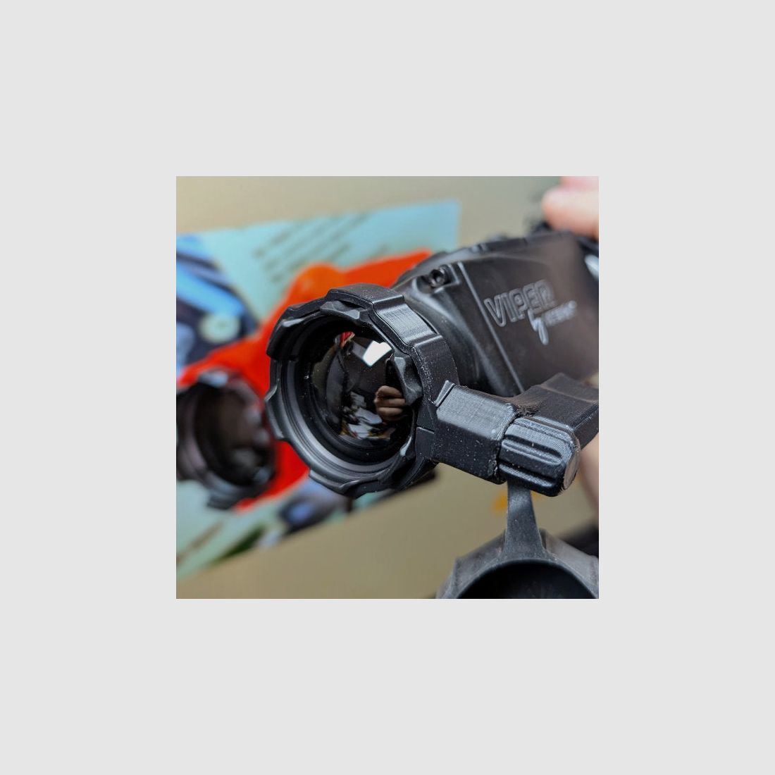 Für Nitehog Viper 35: Schnellverstellhebel für Vorsatzgerät-Fokus