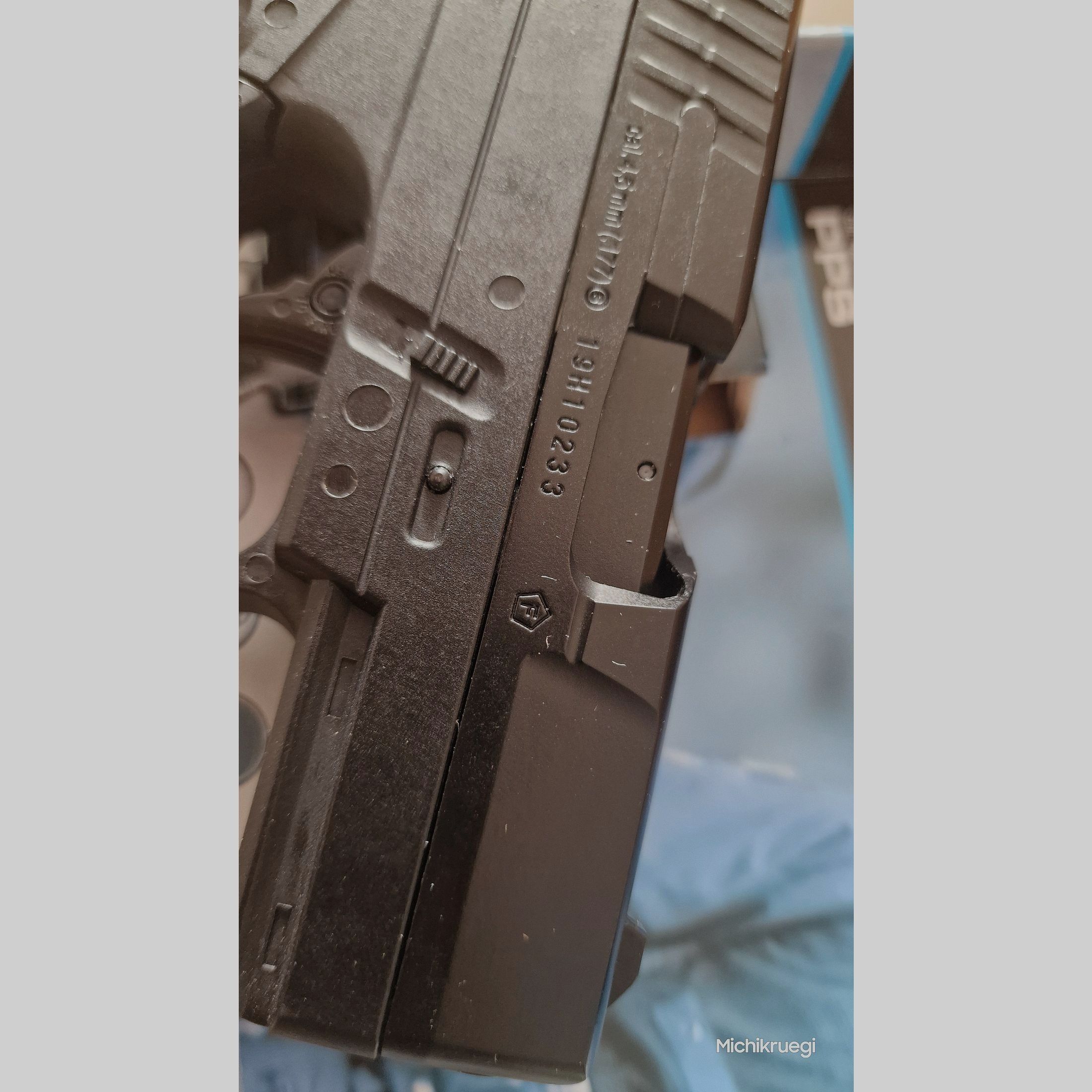 Walther PPS, Co2, 4,5mm kulki stalowe