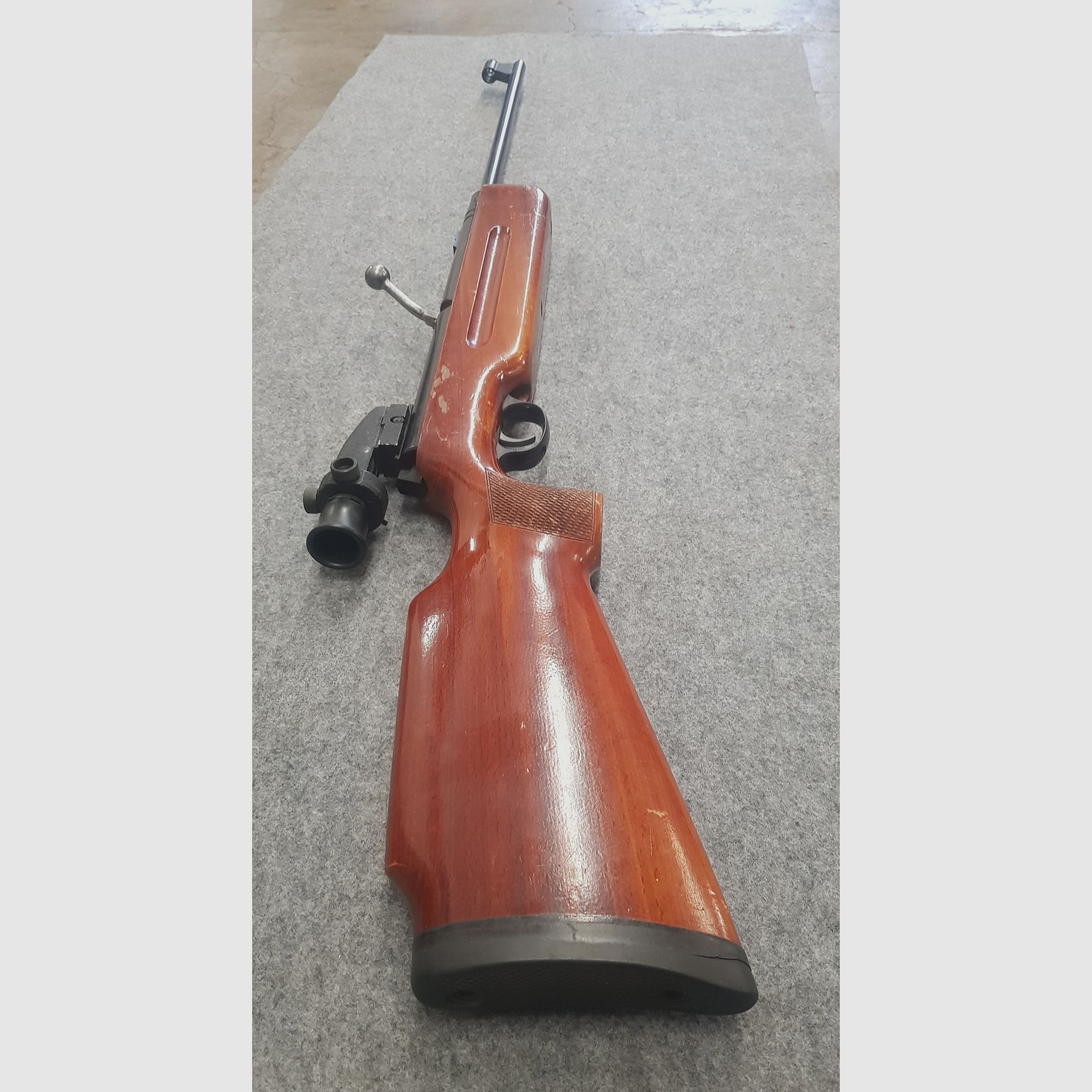 Q1 Schräger Korntunnel Halter Haenel Mod. 311  mit Feinabzug und Diopter Durchlader cal. 4,5mm Diabolo