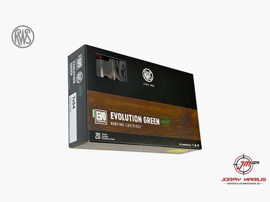 7×64 RWS 8.2g 127gr EVO Green Bleifrei