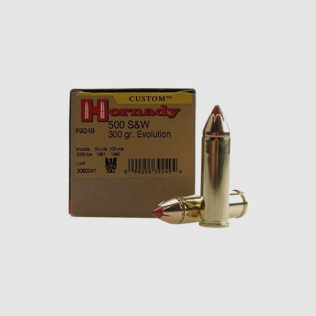 Hornady Custom .500 S&W 300GR FTX 20 cartridges