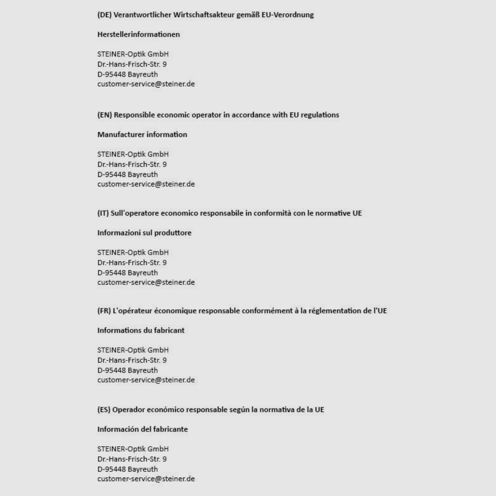 Steiner eRanger 8 3-24x56 mit Ballistikrechner 4-AI Faserpunkt