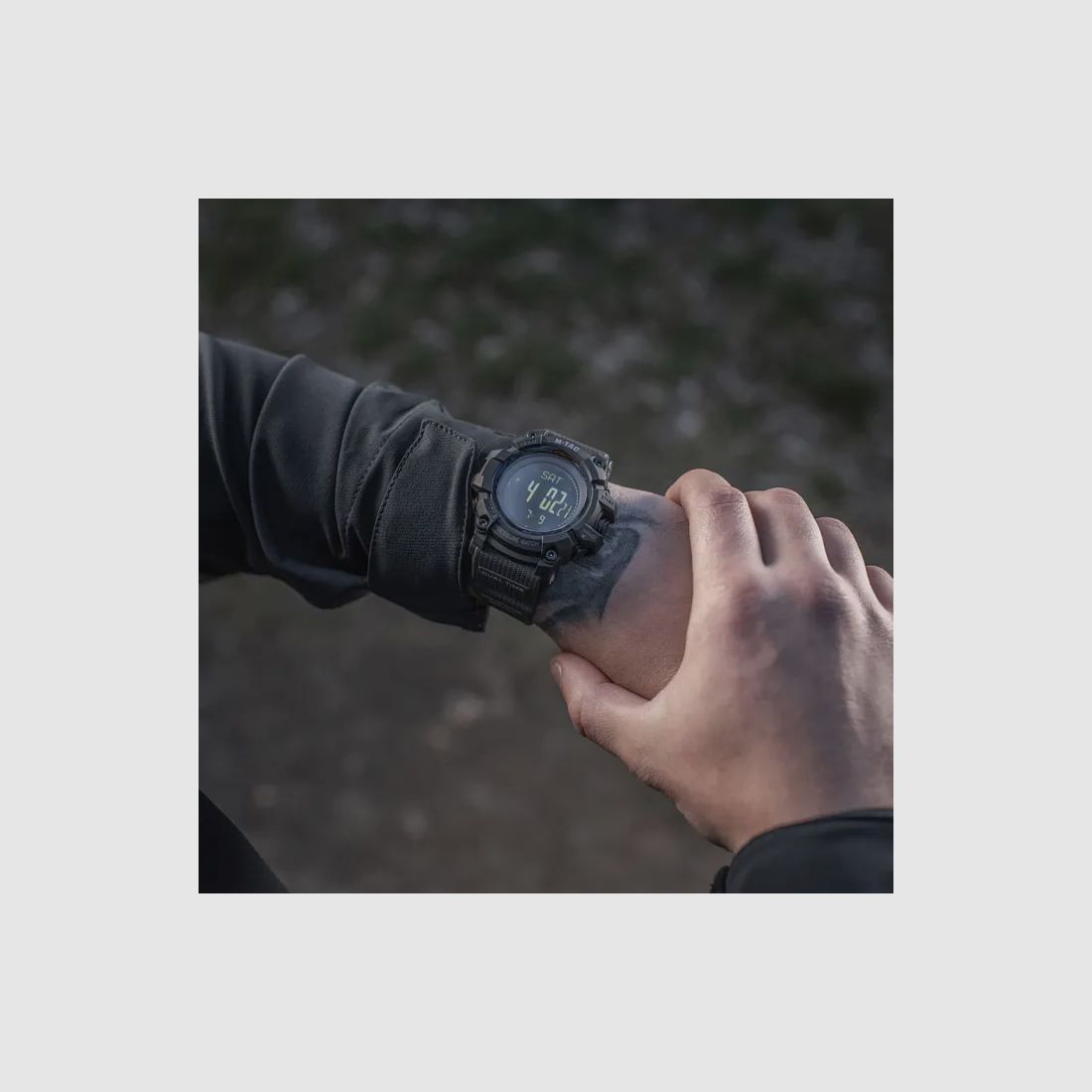 M-Tac® Taktische Uhr Adventure Schwarz