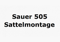 Sauer Sattelmontage für 505