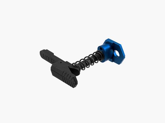 UTG AR15 AMBI MAG RELEASE AMBIDEXTROUS BLUE
