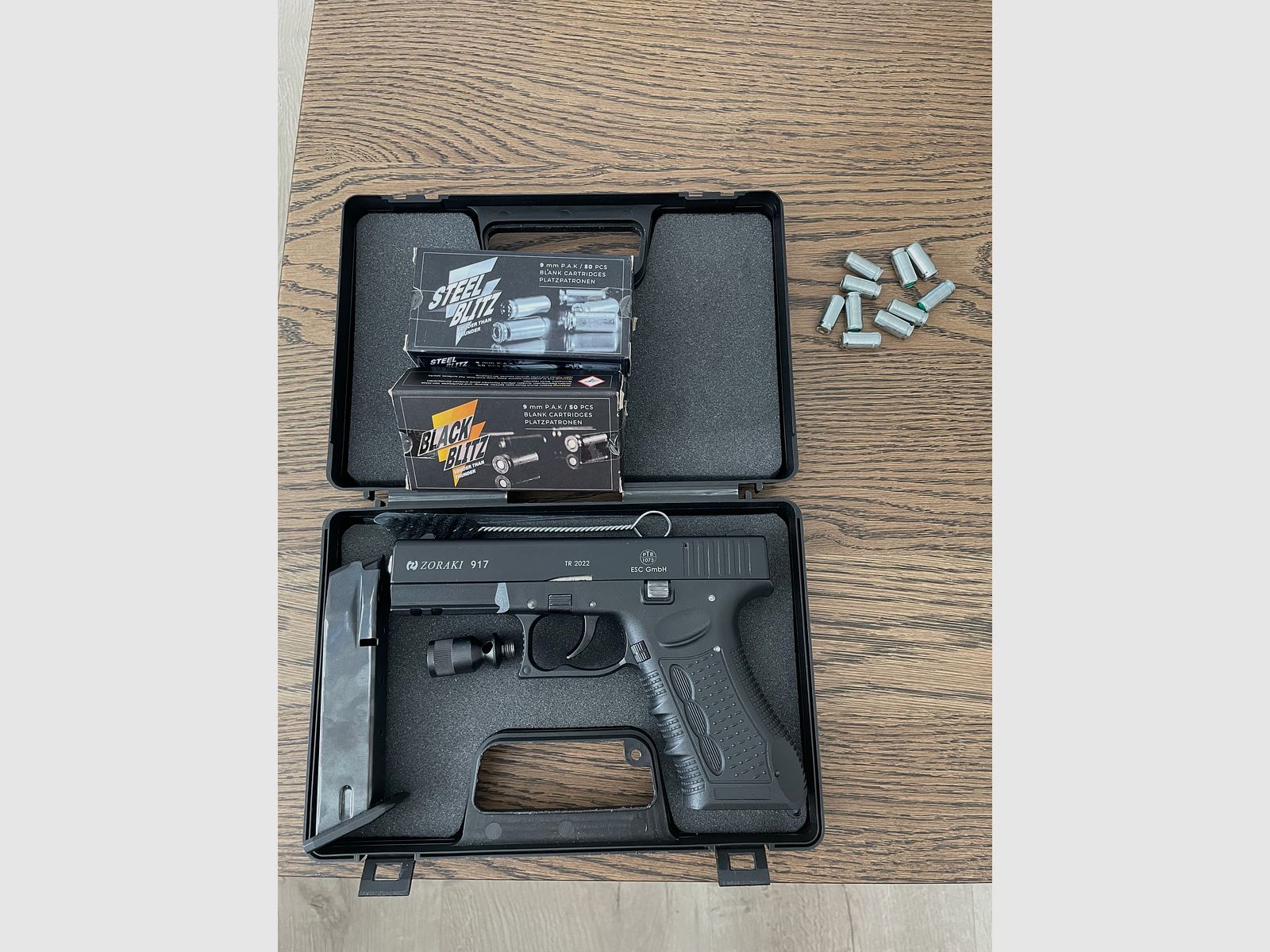 Zoraki 917 + 150 Schuss