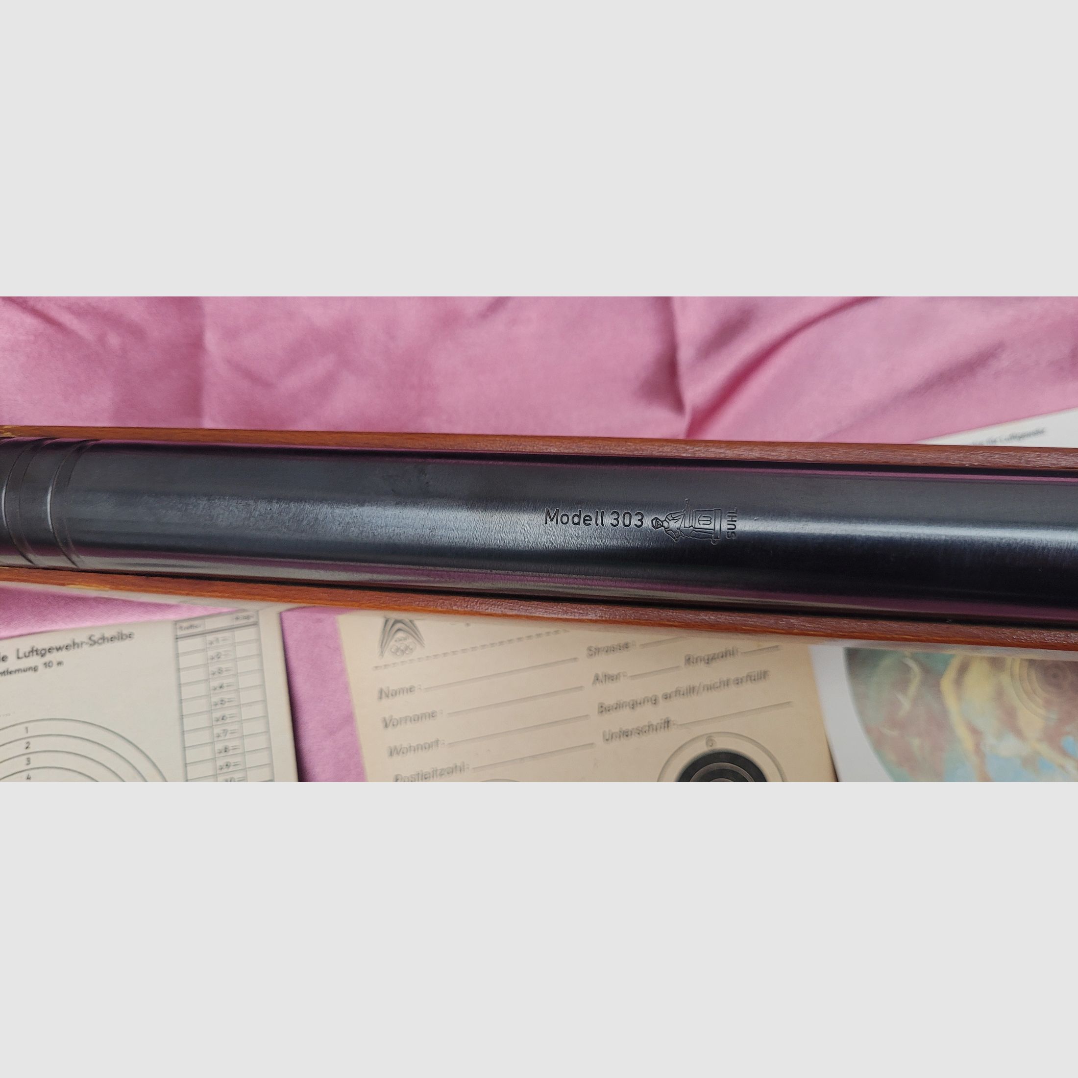 Haenel air rifle Knicker model 303 with sport stock