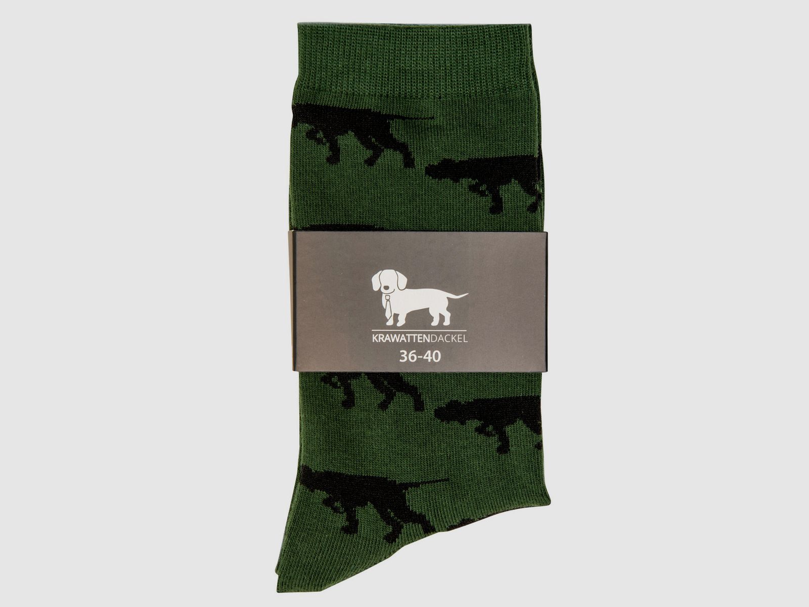 Krawattendackel Socken mit Vorstehhund