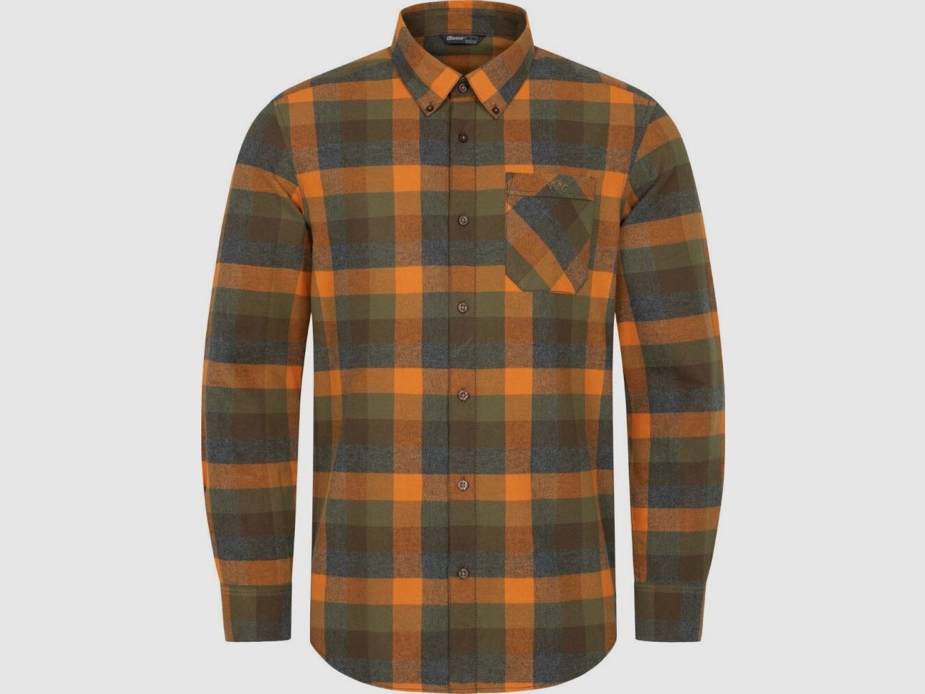 Blaser Marvin flanellen overhemd 252031-087/532, afbeelding 5 van 5