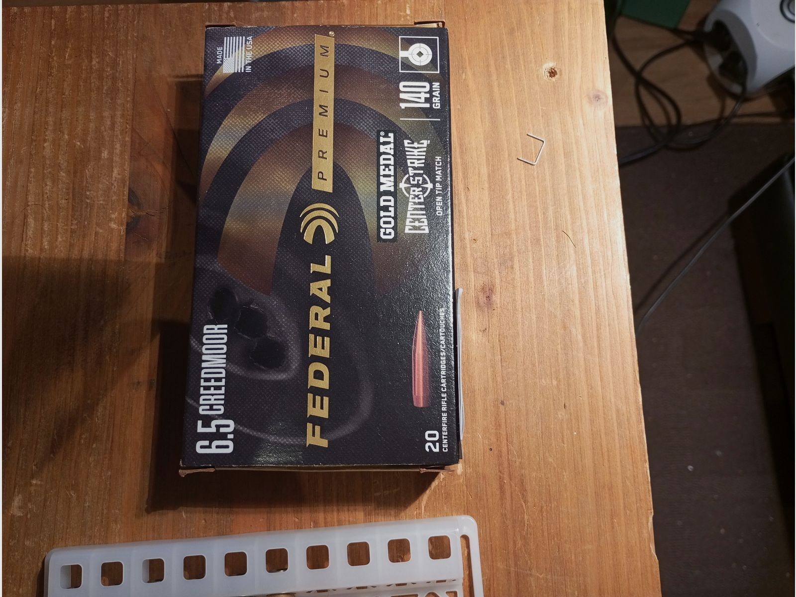 Hülsen 6,5 Creedmoor Federal Premium Gold Medal 36 Stück