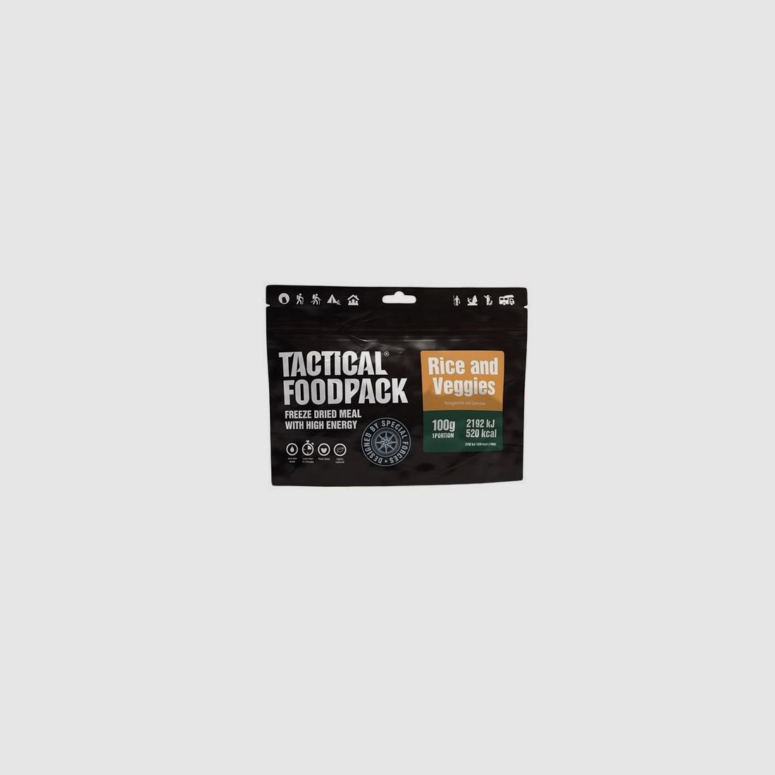 TACTICAL FOODPACK - RICE AND VEGGIES