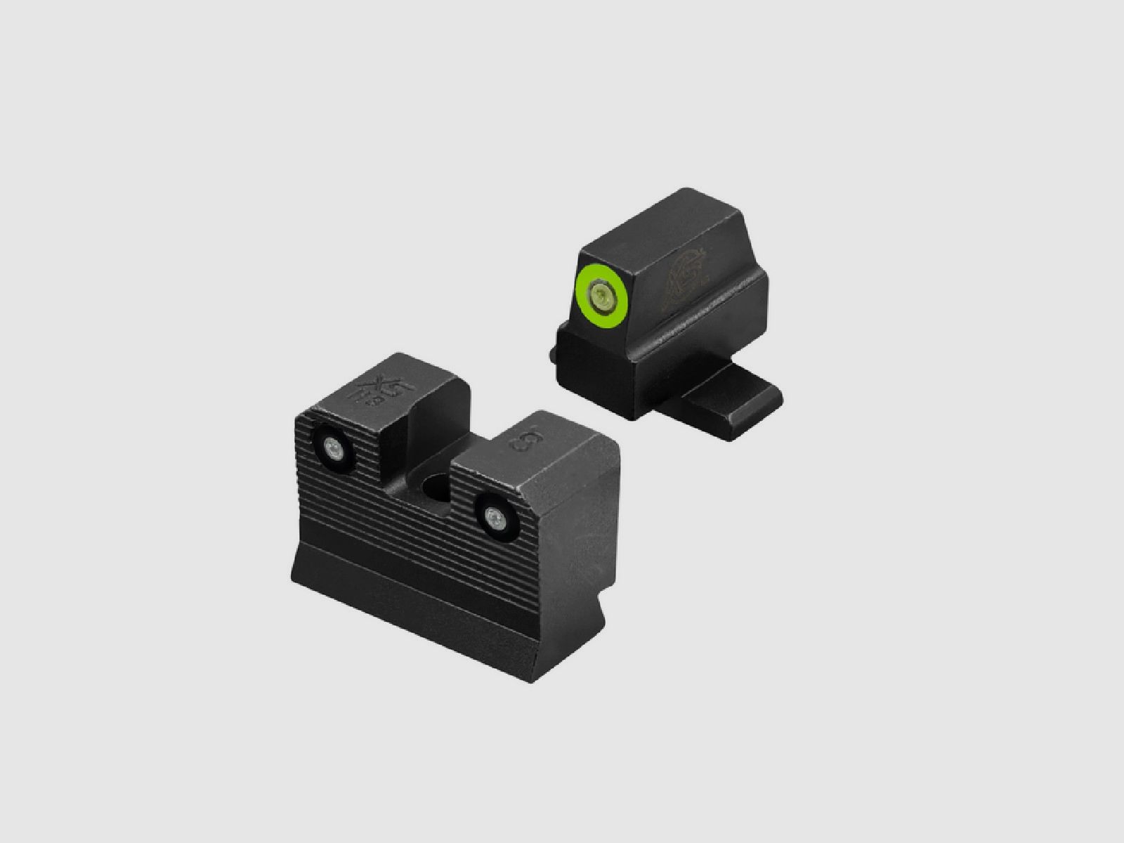 N-Visor Set R3D 2.0 High Groene Punt Pistool Mossberg
