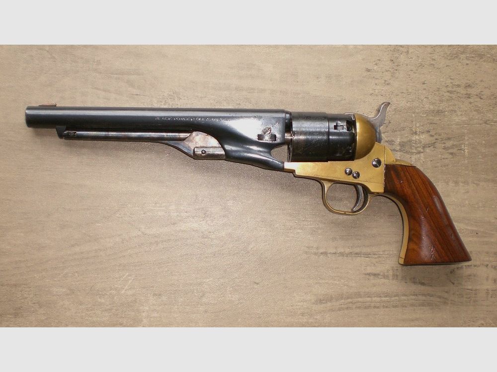 F.LLI Pietta Perkussionsrevolver Hege Uberti Model 1860 Army, Made in Italy, Cal. 44 - Anscheinwaffe