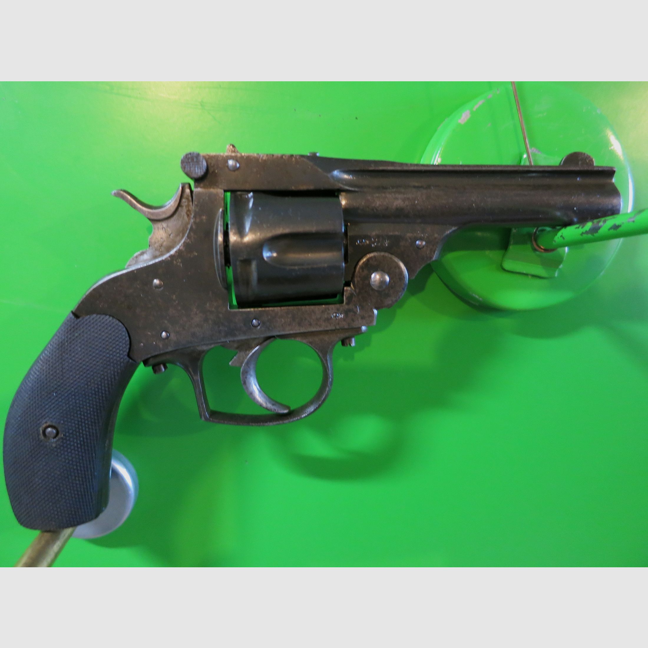 Belgian break-action revolver like Garate Anitua & Co., copy of Smith & Wesson Frontier, .320 Short #87