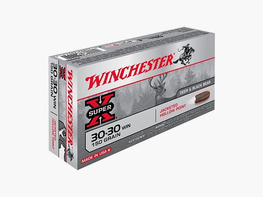 Patrony 30-30WIN Super X Hollow Point 150 gr X20