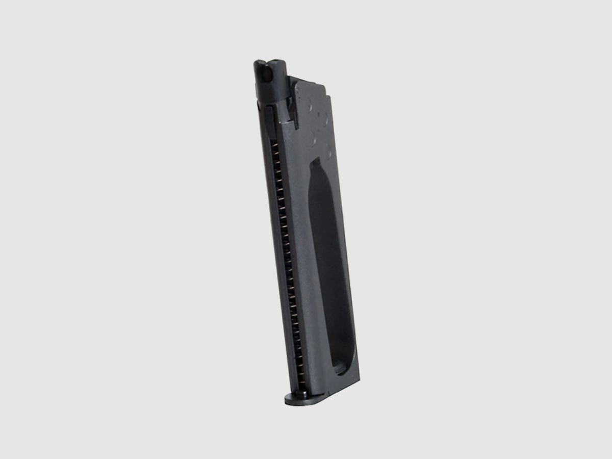 Colt 1911 Railgun Magazin 17 Schuss 6mm - Airsoft Co2 BlowBack