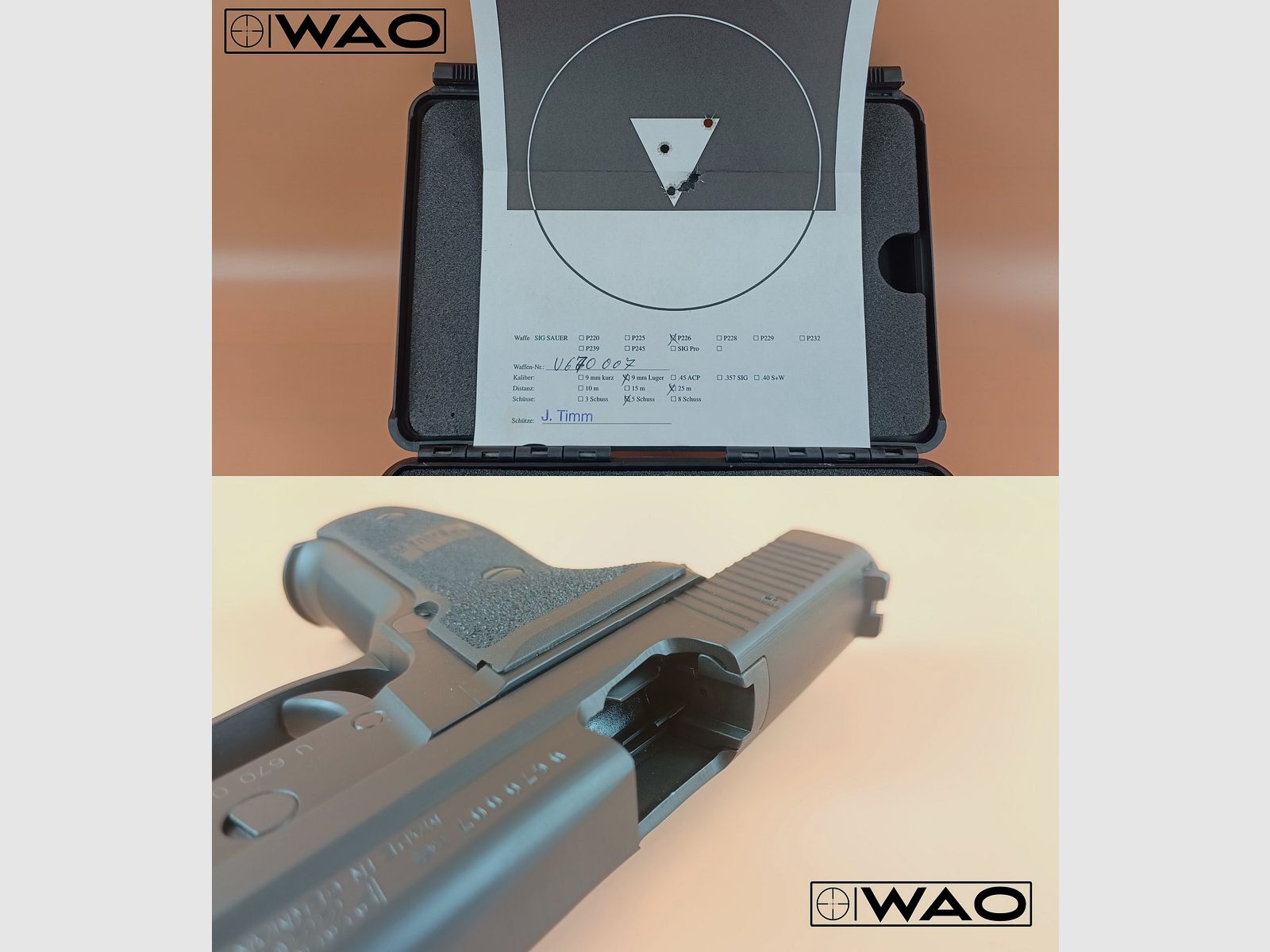 SIG Sauer SIG P226 Kal. 9mmLuger, 9mm Para *made in Germany*