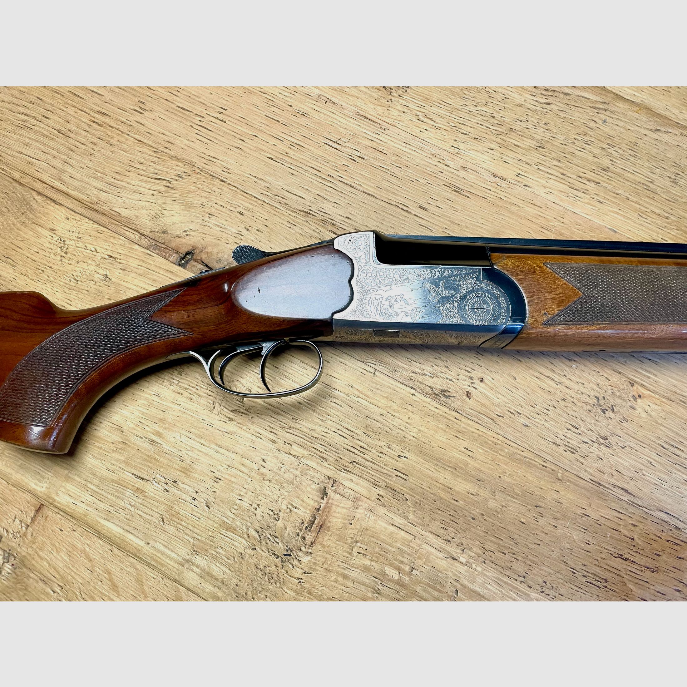 Double-barreled shotgun Kettner Mod. Pointer in caliber 12/70