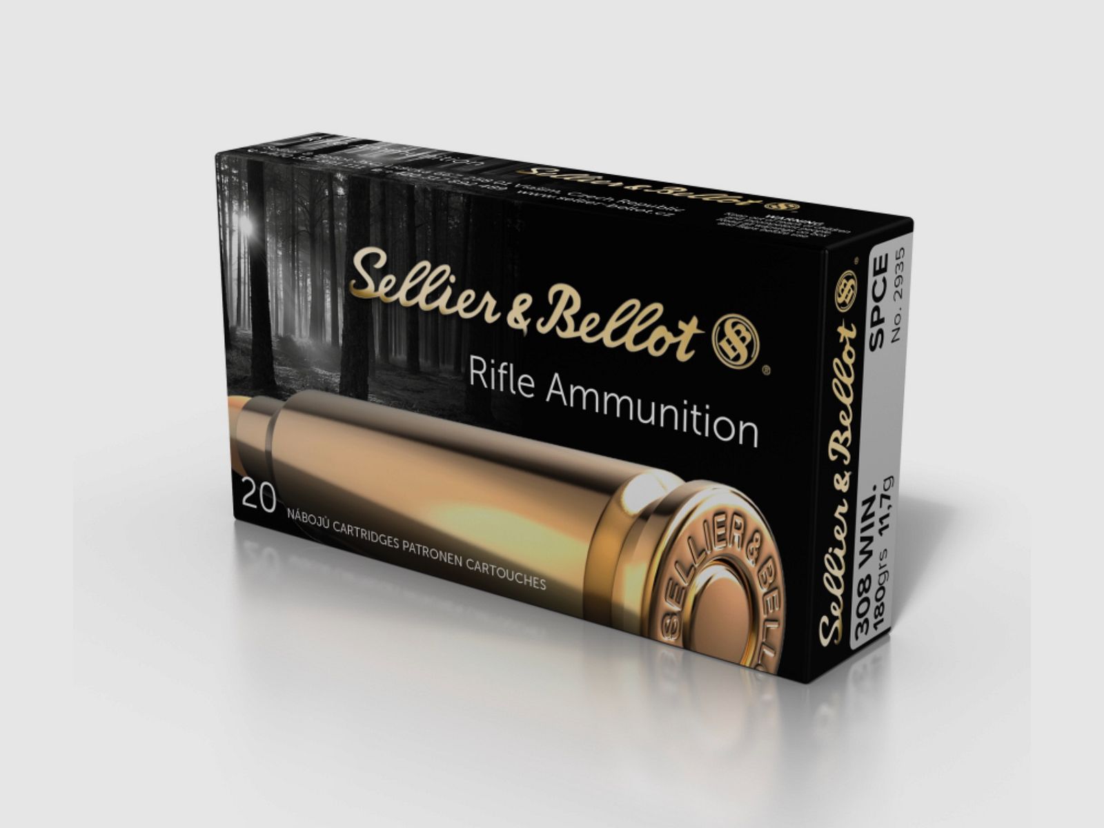 Sellier & Bellot 181682 .308 Win. Partial jacket SPCE 11.7g/180grs.