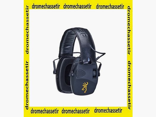 BROWNING FOX Negro Protección Auditiva Electrónica 126911