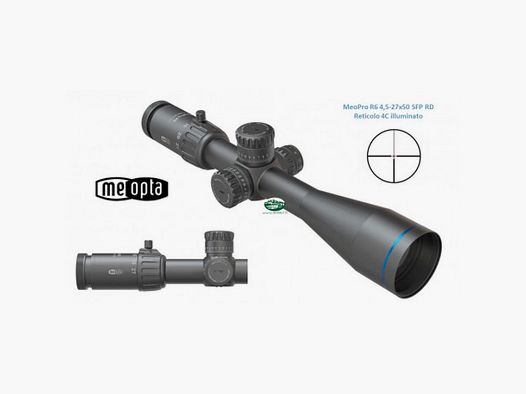 Meopta Optik Meopro R6 4,5-27x50 SFP RD Fadenkreuz 4C Art.394122 MEOPTA