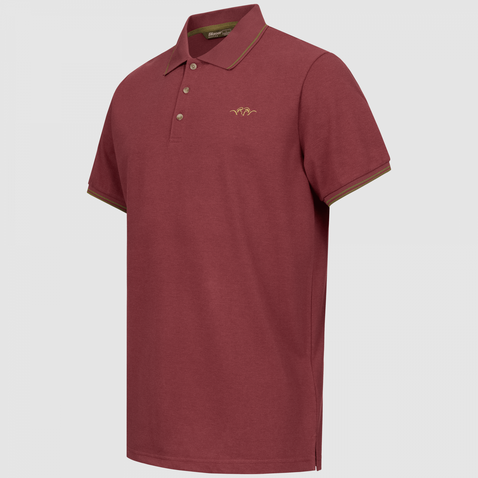 Blaser Poloshirt 22 Rot, Bild 4 von 4
