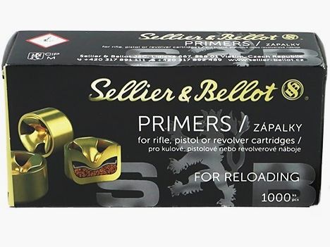 Sellier & Bellot primers Small Pistol 4.4 Boxer