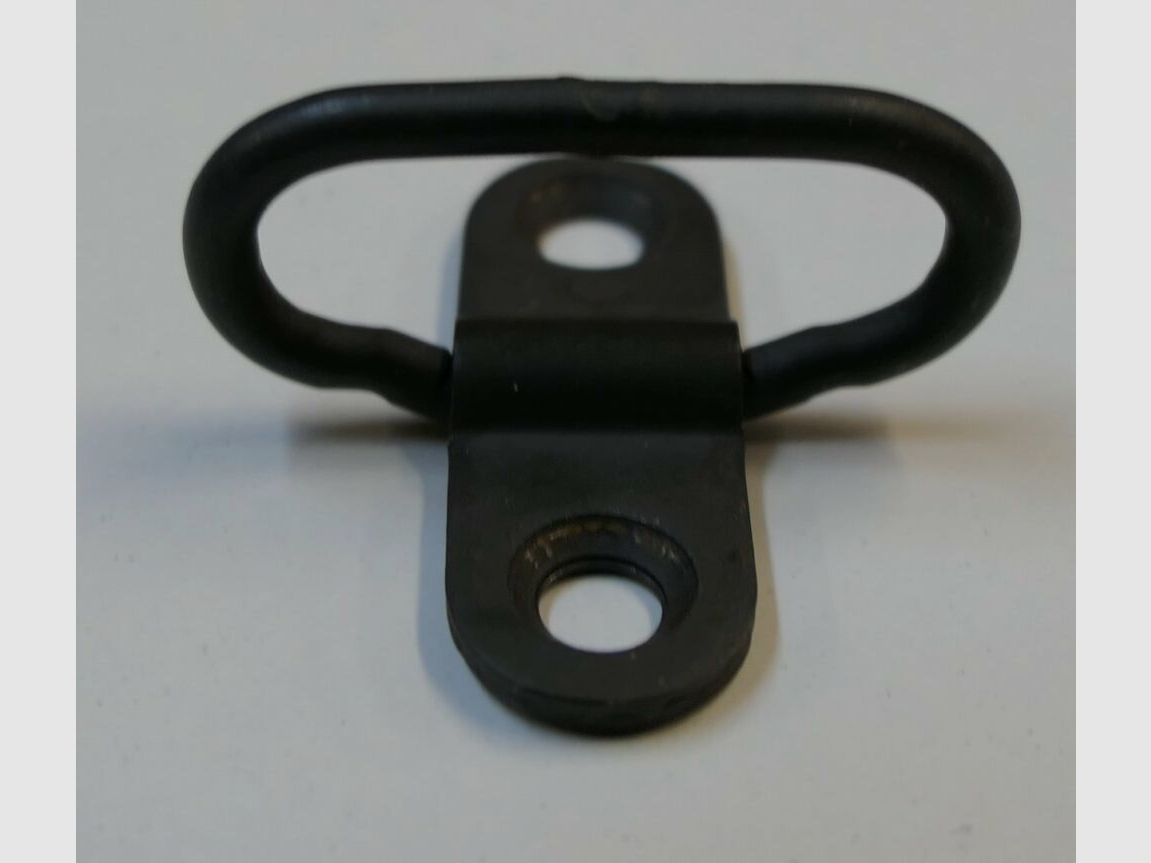 DDR VEB Devices & Tool Construction Wiesa original DDR NVA AK 47 strap loop narrow [ 121 ] unused, new for AK47, 7.62x39, image 2 of 4