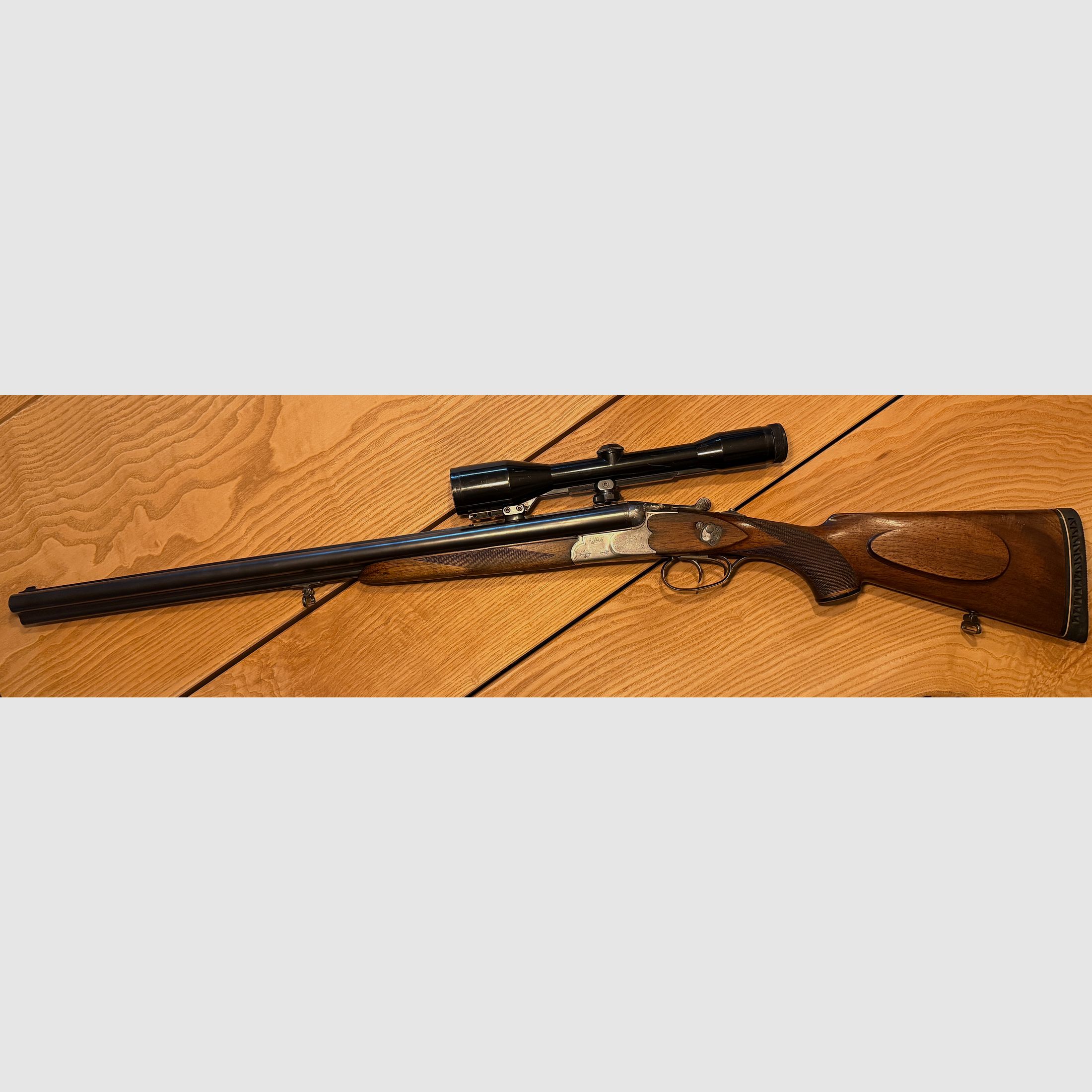 Sauer Drilling 8x57IRS / 16/70 / .22 Hornet Einstecklauf