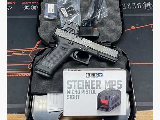 Glock 17 Gen. 5 MOS inkl. Rotpunktvisier STEINER MPS Kaliber 9mm Luger