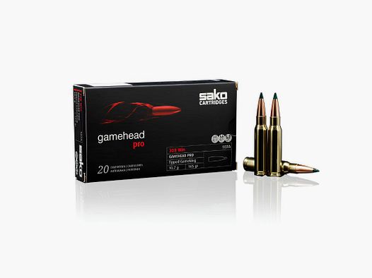 Sako Gamehead Pro Cal. 6.5×55 SE 130 grains