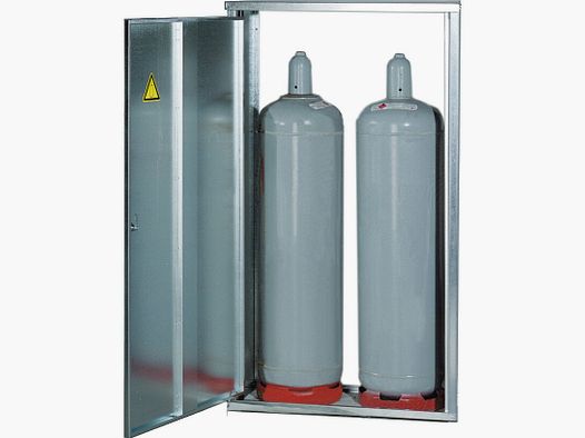 Gasflaschen-Schrank, 2 x 33 kg
