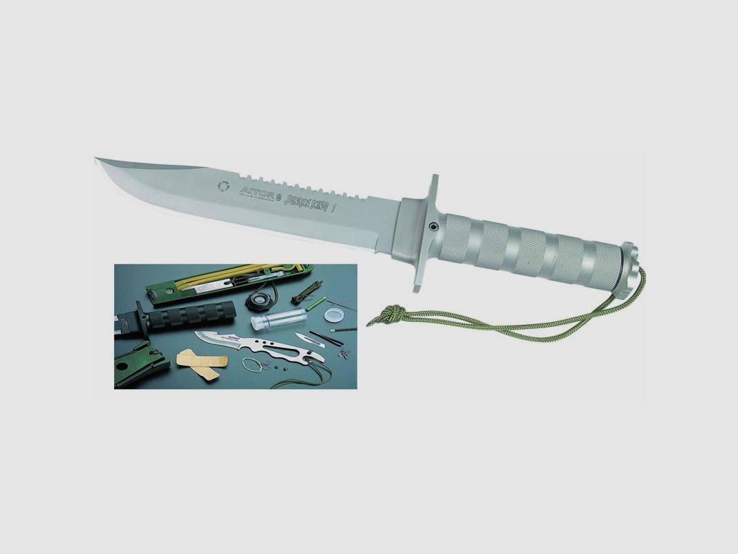 AITOR JUNGLE KING I WITTE BLADE STAAL