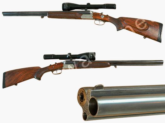 Drilling Sauer&Sohn Mod. 3000 Luxury, cal. .30-06; 12/70 and EL .243Win