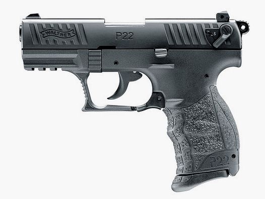 WALTHER P22Q 9MM P.A.K - SCHWARZ'