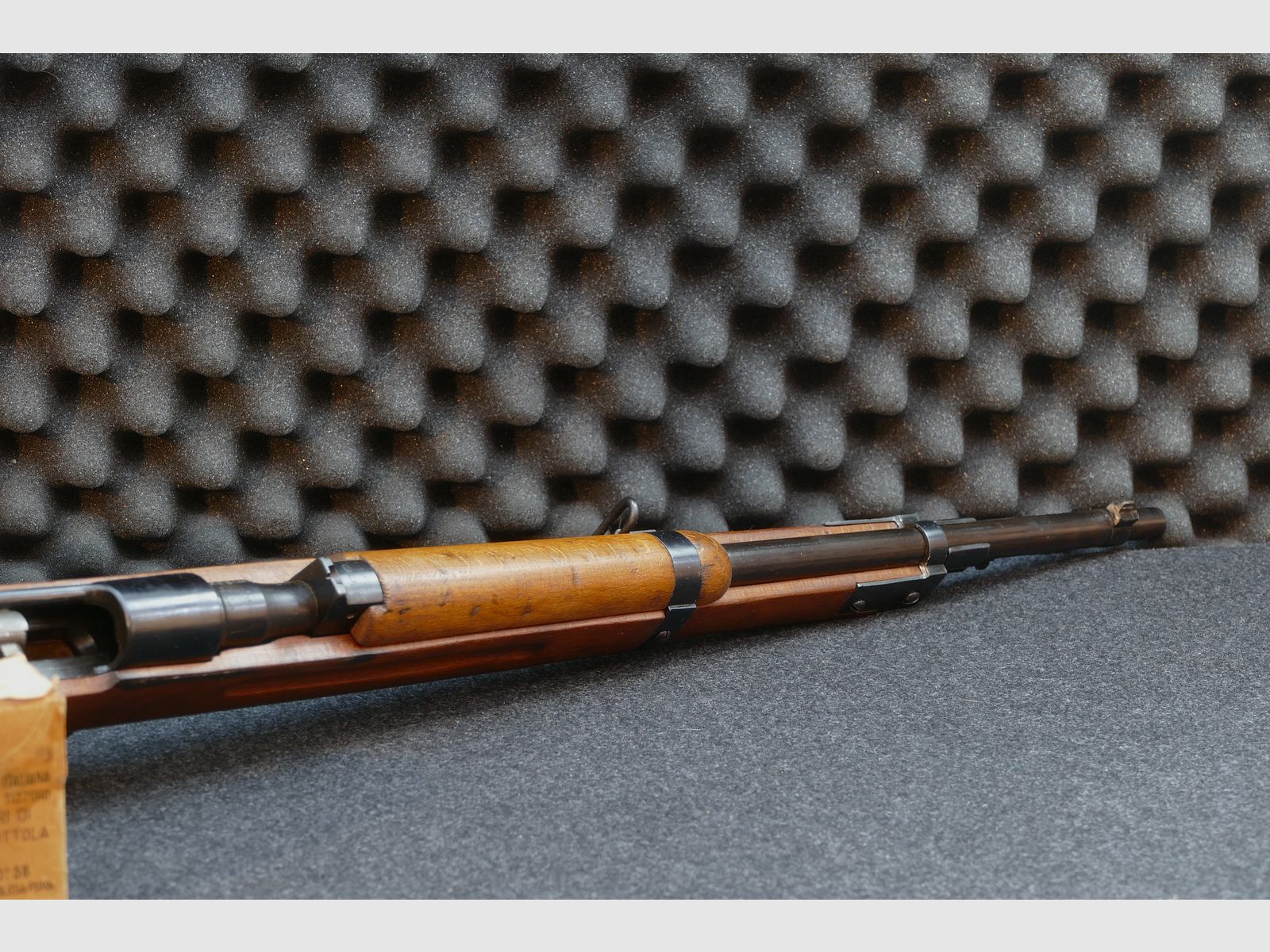 Carcano Mod. 1938 „Fucile Corto“, 7,35Carcano — 1939 — Calcio e sistema con lo stesso numero (fucile corto), ordinanza, collezionista